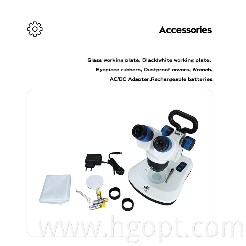 Hwf10x 22mm Zoom Stereo Microscopes Binocular Microscope